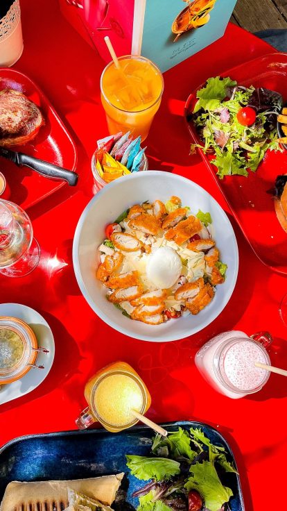 Table de brunch garnie