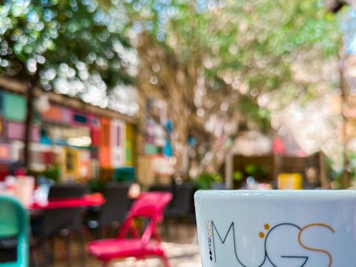 Le jardin du Mugs, une cour ombragée à Saint-Raphaël